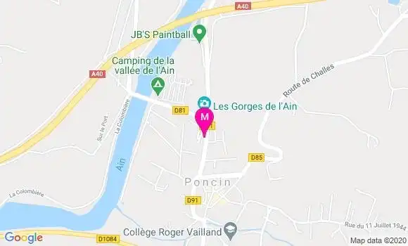 Localisation Dr Alain Merlin