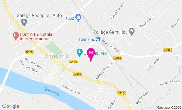 Localisation Dr Louis Porro