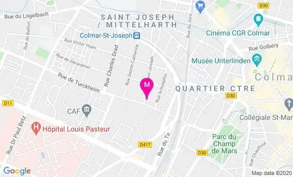 Localisation Dr Jean Christophe Blanchard