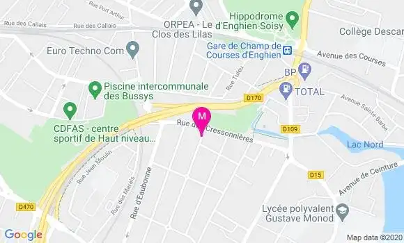Localisation Dr Patrice Bournisien