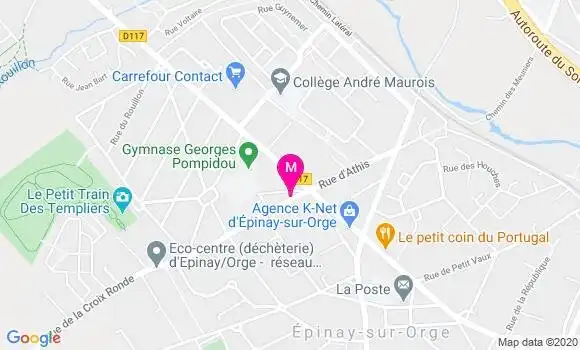 Localisation Dr Michel Rondier