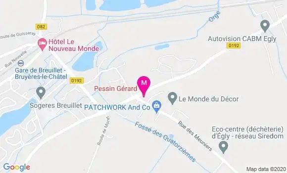 Localisation Dr Gérard Pessin