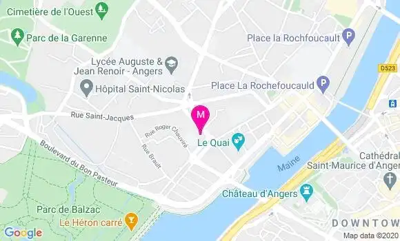 Localisation Dr Pierre Racineux