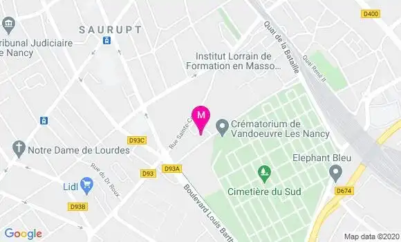 Localisation Dr Patrice Teterchen
