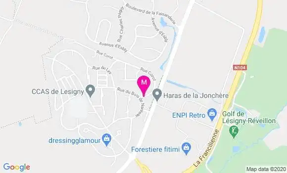 Localisation Dr Eric Rozenblum