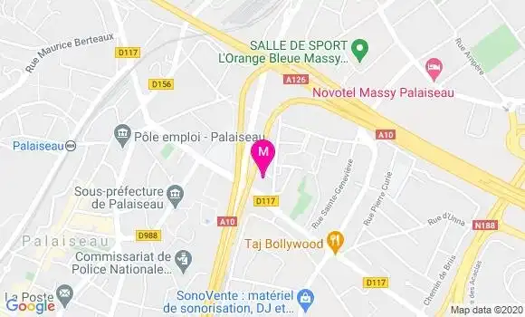 Localisation Dr Alain Tessier