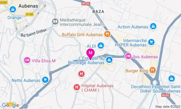 Localisation Dr Salima Buffard