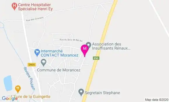 Localisation Dr Virginie Chaigne