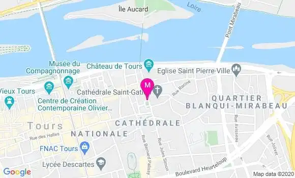 Localisation Dr Ruxandra Gautard