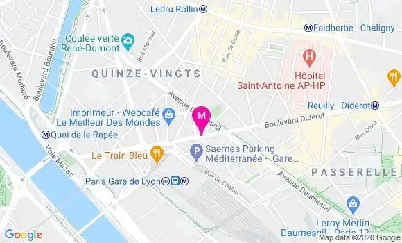 Localisation Dr Bruno Chahal