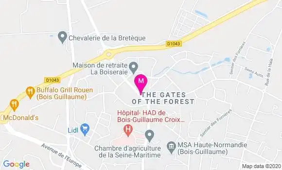 Localisation Dr Gilles Meyrignac