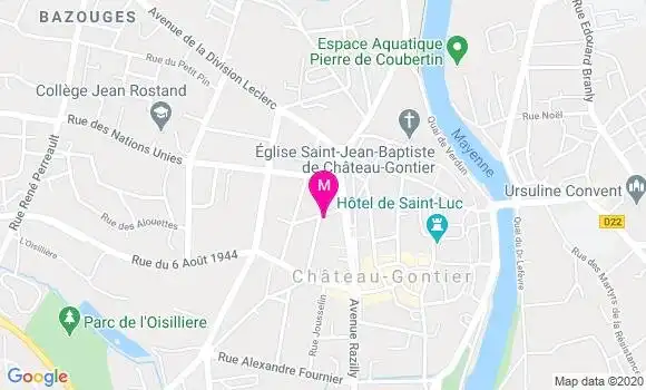 Localisation Dr Florence Villemain