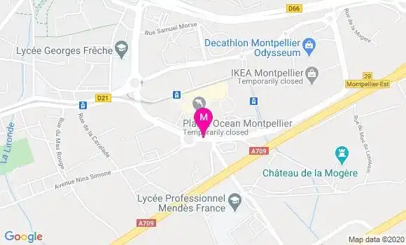 Localisation Dr Olivier Serres Cousine