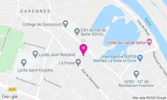 Localisation Dr Alain Lefevre