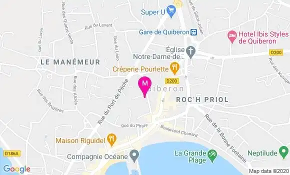 Localisation Dr Jean François Bonissent