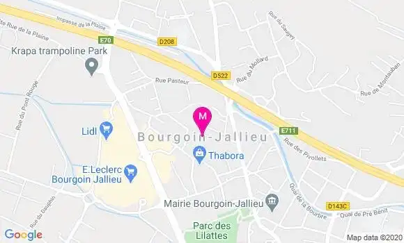 Localisation Dr Eric Baroth
