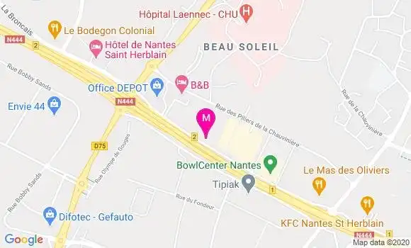 Localisation Dr Anne Paris