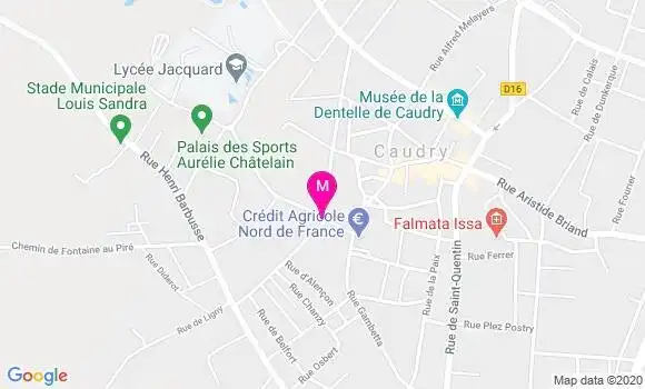 Localisation Dr Christophe Paret