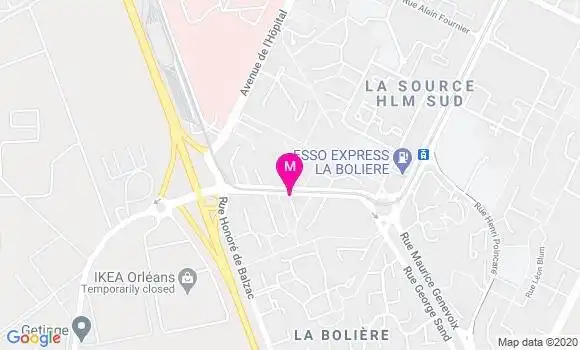 Localisation Dr Philippe Pincant