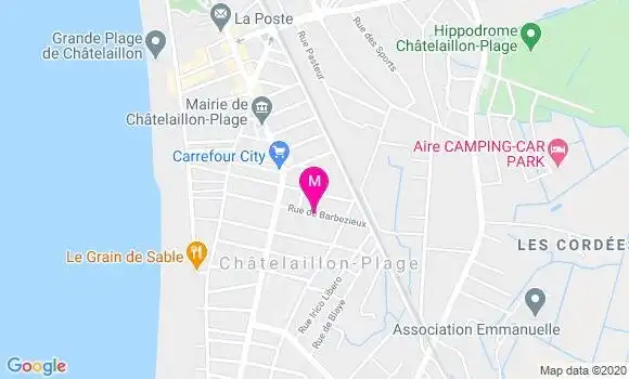 Localisation Dr Jacques Marcy