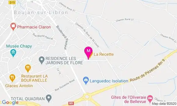 Localisation Dr Jacques Cassan