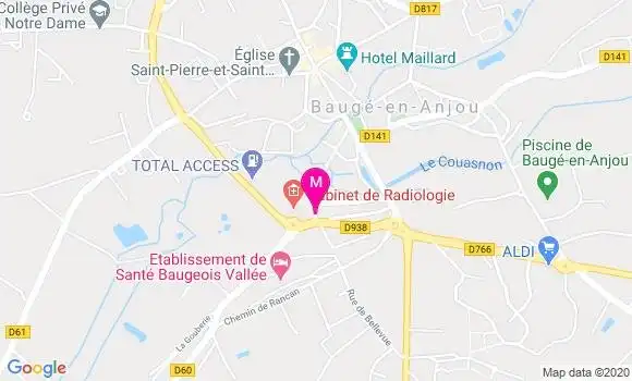 Localisation Dr Christophe Adrien