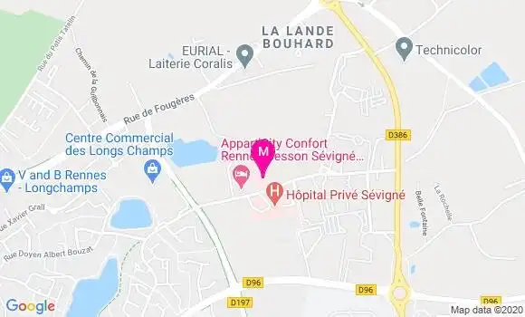 Localisation Dr Thierry Provensol