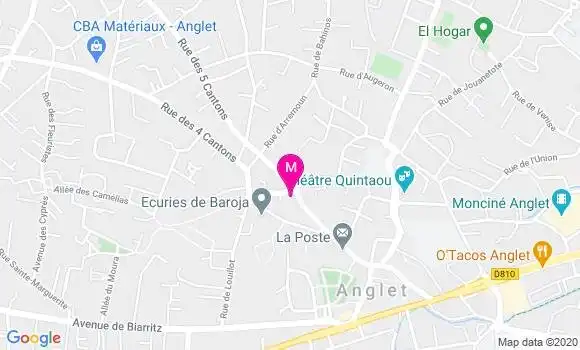 Localisation Dr Vincent Dargelos