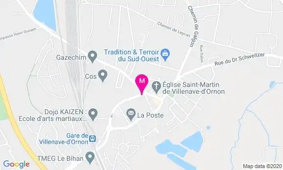 Localisation Dr Jean Marie Ducasse