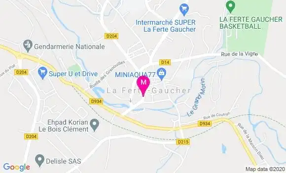 Localisation Dr Jean Vincent Sicre