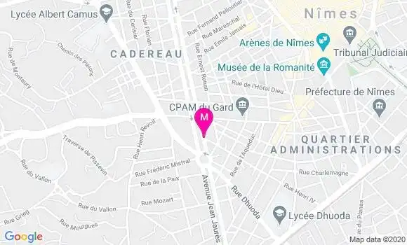 Localisation Dr Pierre Jacques Finiels
