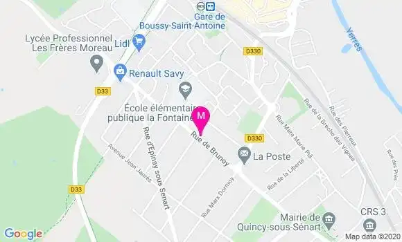 Localisation Dr Didier Cherubini