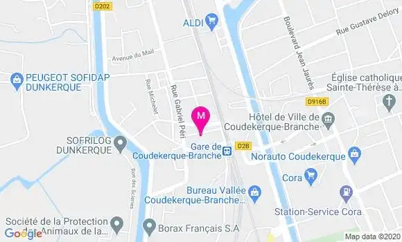 Localisation Dr Patrick Montagne