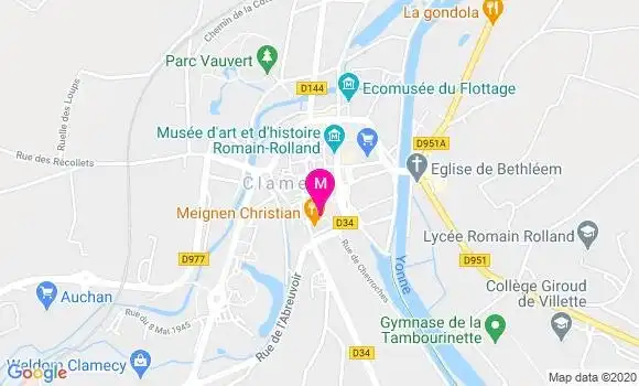 Localisation Dr Philippe Escoffier