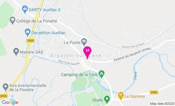 Localisation Dr Aymar Rambaud
