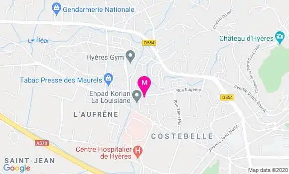Localisation Dr Alain Plault