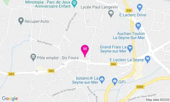 Localisation Dr Xavier Idas