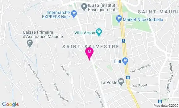 Localisation Dr Pierre Delmotte