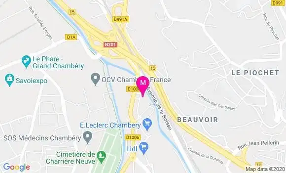 Localisation Dr Eric Vadot