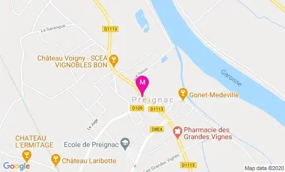 Localisation Dr Richard Martin