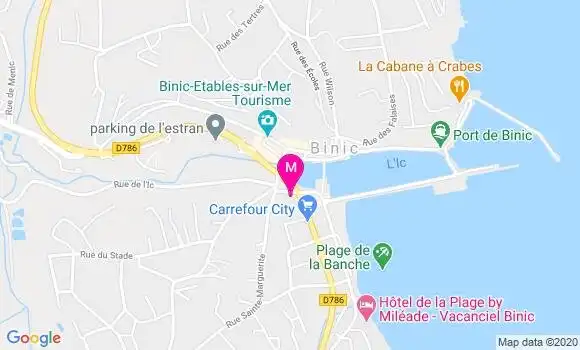 Localisation Dr Christophe Bourget