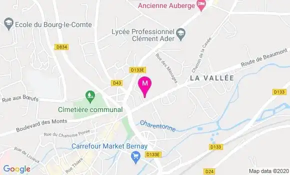 Localisation Dr Isabelle Poutz Fontaine