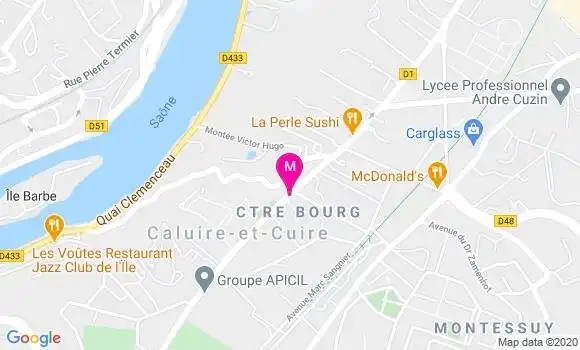 Localisation Dr Laurence Roussillon