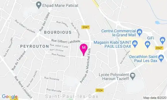 Localisation Dr Olivier Petit