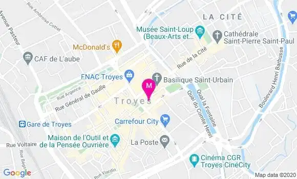 Localisation Dr Eric Plique