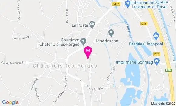 Localisation Dr Pierre Courtot