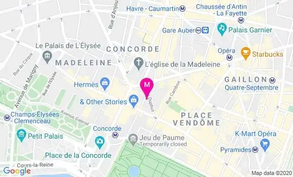 Localisation Dr Jérôme Fortin