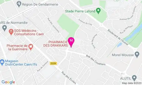 Localisation Dr Philippe Marie