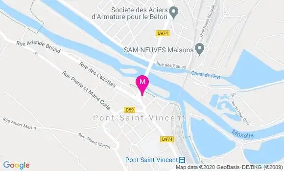 Localisation Dr Pascal Cailac