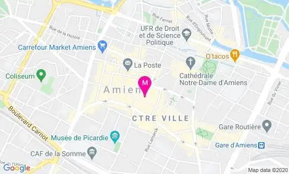 Localisation Dr Bernard Duquesnoy